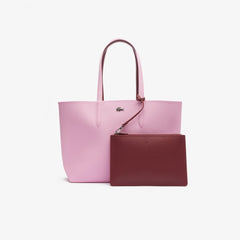 Lacost* - Women's Anna Reversible Tote & Pouch - Gelato Spleen