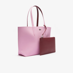 Lacost* - Women's Anna Reversible Tote & Pouch - Gelato Spleen