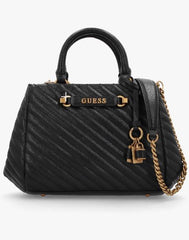 Gues* -  Sela Small Girlfriend Satchel - Black & Red
