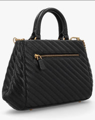 Gues* -  Sela Small Girlfriend Satchel - Black & Red