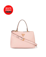 Gues* - Womens Lisbet 2 Satchel -Pink-ON SALE