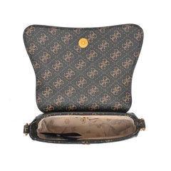 Gues* -  Guess Noelle Shoulder Bag - Gray
