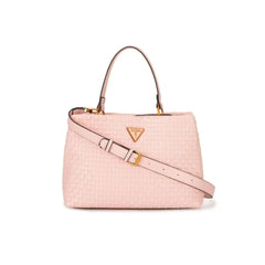 Gues* - Womens Lisbet 2 Satchel -Pink-ON SALE