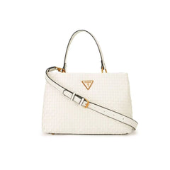 Gues* - Womens Lisbet 2 Satchel -White-ON SALE
