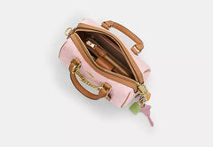 COAC* - Mini Rowan Crossbody Bag In Signature Canvas-Powder Pink