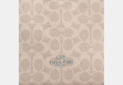 COAC* - Laurel Shoulder Bag In Signature Canvas-Silver/Sand/Taupe