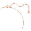 Swar*vski - Dazzling Swan pendant - Swan, Pink, Rose gold-tone plated - 5473024