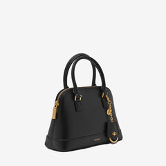 Pedr*-Lucia  Leather Handbag -  Black
