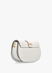 Gues* - Kuba Mini Crossbody Flap XS Logo- WHITE