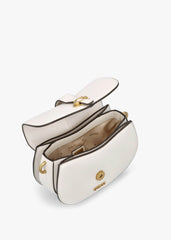 Gues* - Kuba Mini Crossbody Flap XS Logo- WHITE