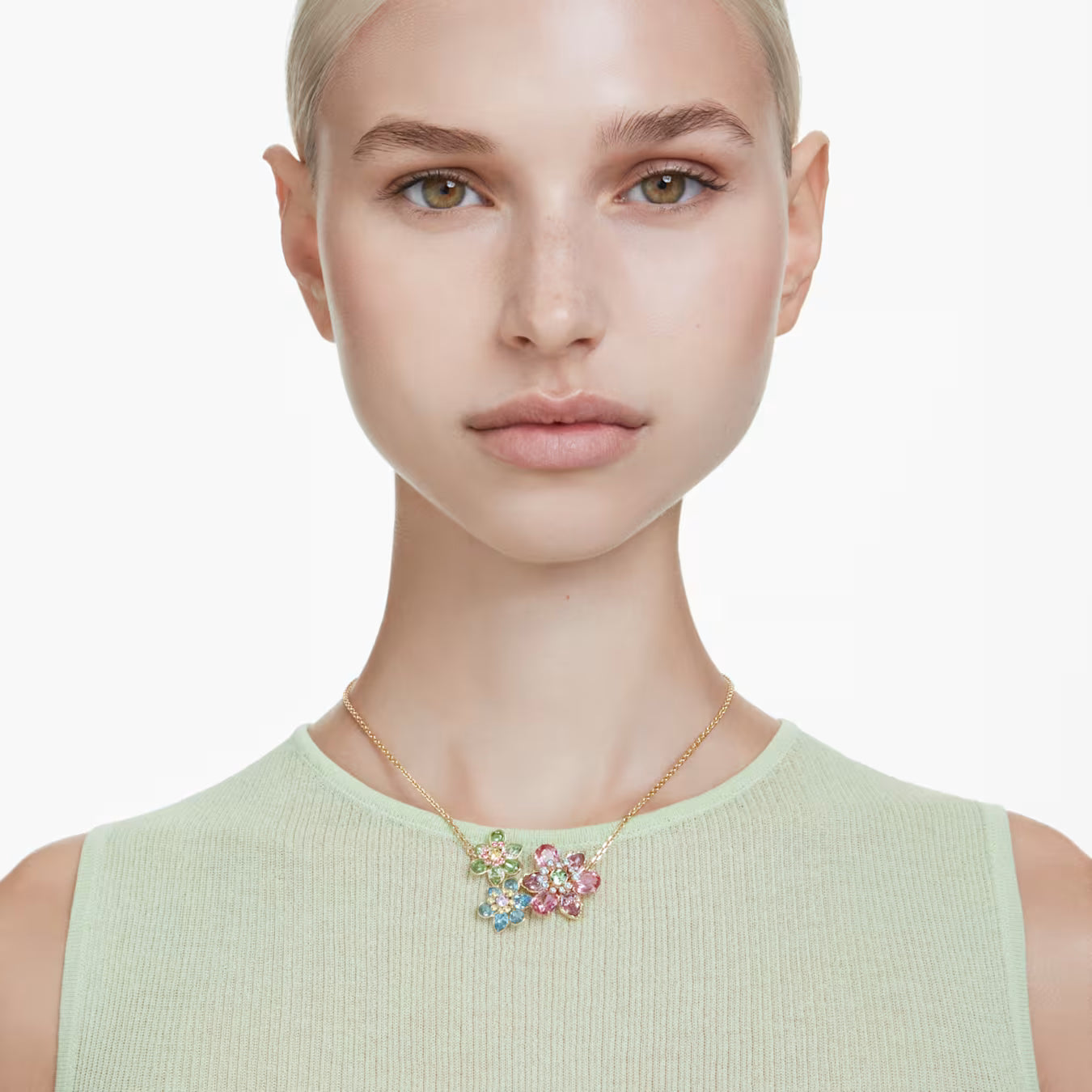 Swar*vski - Idyllia necklace - floral motif-5721668