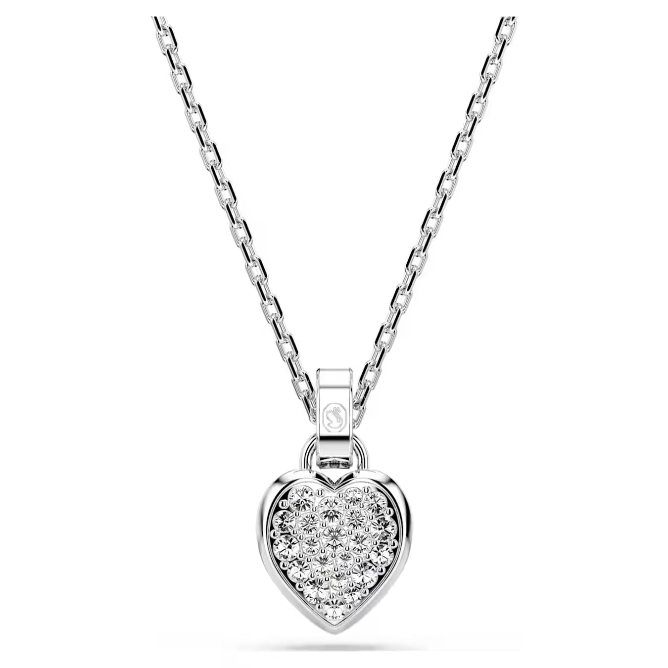 Swar*vski -Imber pendant Heart cut, Heart, Blue, Rhodium plated 5711346