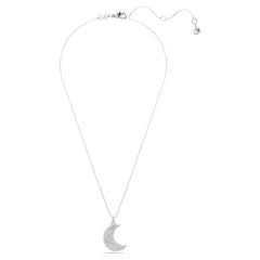 Swar*vski -Luna pendant Moon, White, Rhodium plated-5666181