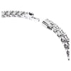 Swar*vski - Matrix Tennis bracelet Round cut, White, Rhodium plated-5648937