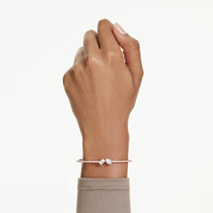 Swar*vski -Mesmera bangle Mixed cuts, White, Rose gold-tone plated-5734247