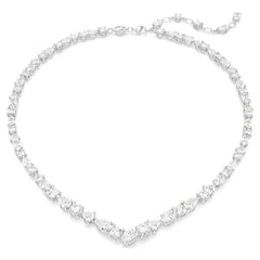 Swar*vski -Mesmera necklace Mixed cuts, White, Rhodium plated-5665242