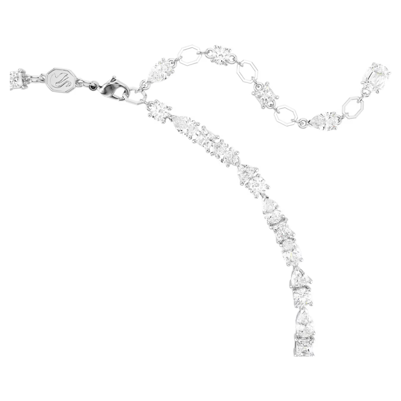 Swar*vski - Mesmera set Mixed cuts, White, Rhodium plated-5665242