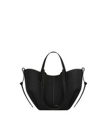 Pol*ne -Cyme Mini Edition Textured Black with Ecru Stitching