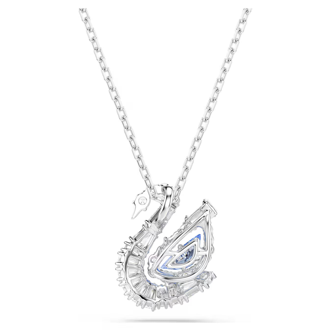Swar*vski -Swan pendant Mixed cuts, Swan, Blue-5723389