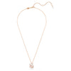 Swar*vski -Swan pendant Mixed cuts, Swan, pink-5732414