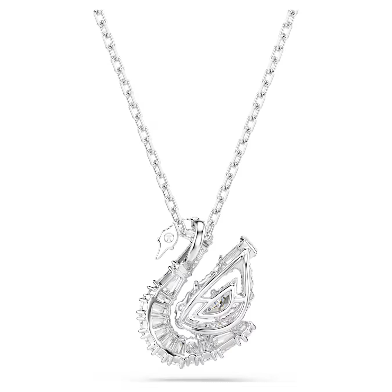 Swar*vski -Swan pendant Mixed cuts, Swan, white-5732412