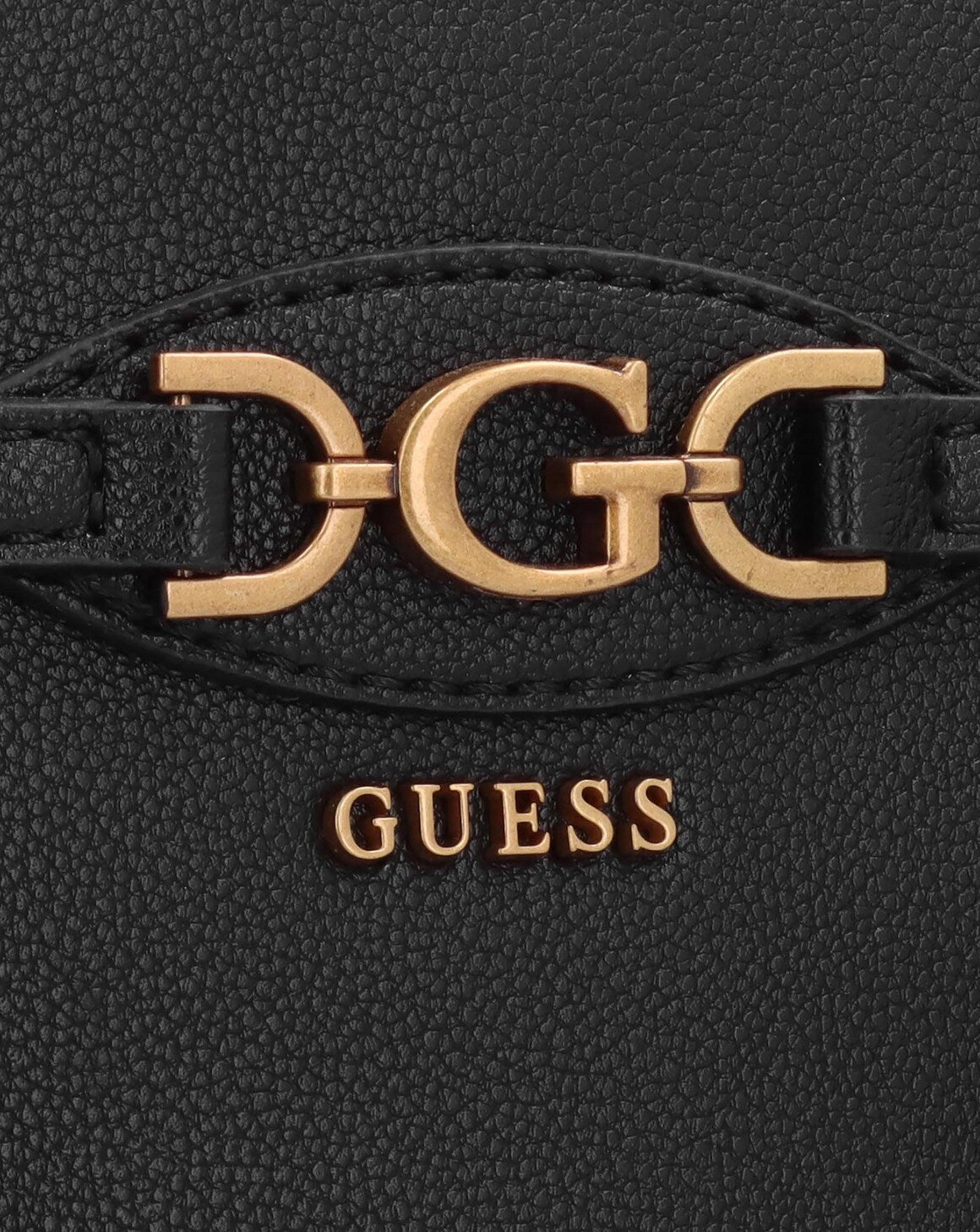 Gues* -  Malva Girlfriend Black Satchel Bag - COAL